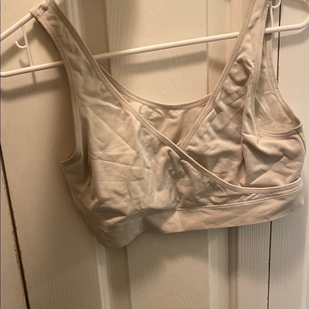 Women's Cream Intimate Sleepwear Bra